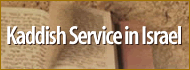 Arrange Kaddish for a Loved One